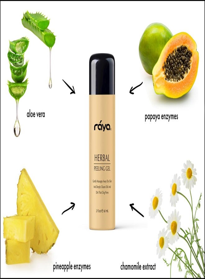 RAYA Herbal Facial Peeling Gel (110) | Gentle and Soft Exfoliator for Oily Skin | Helps Minimize Pores and Brighten Complexion - Image 2